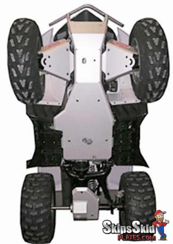 Yamaha Wolverine Ricochet 4-Piece Complete Ricochet Aluminum Skid Plate Set ATV Skid Plates
