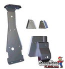 Yamaha Wolverine Ricochet 4-Piece Complete Ricochet Aluminum Skid Plate Set ATV Skid Plates
