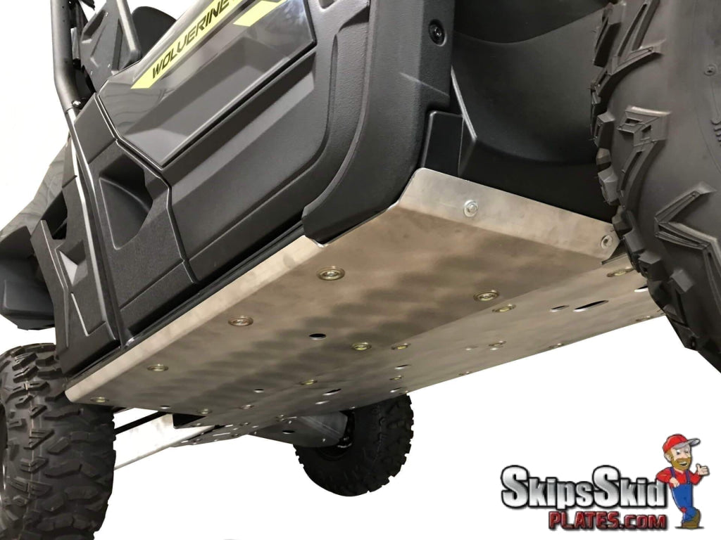 Yamaha Wolverine X2 Ricochet 9-Piece Complete Aluminum Skid Plate Set UTV Skid Plates