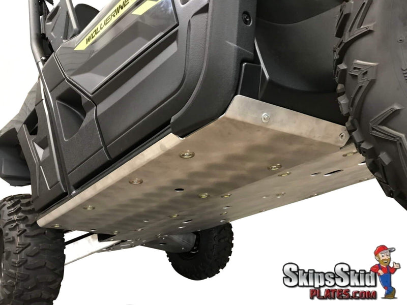 Yamaha Wolverine X2 Ricochet 9-Piece Complete Aluminum Skid Plate Set UTV Skid Plates