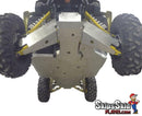 Yamaha YXZ1000 Ricochet 10-Piece Complete Aluminum Skid Plate Set UTV Skid Plates