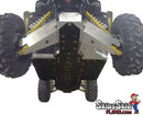 Yamaha YXZ1000 Ricochet 10-Piece Complete Aluminum Skid Plate Set UTV Skid Plates